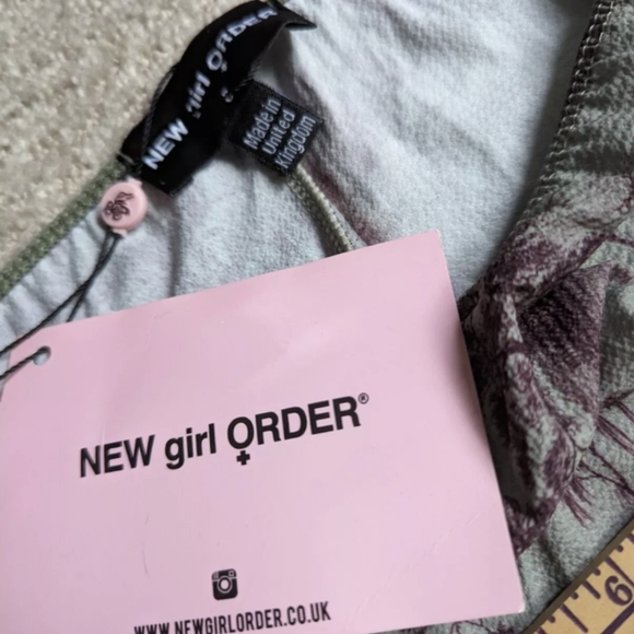 New Girl Order Wedgewood print dress, whimsigoth ,Y2K, size small - Picture 4 of 6